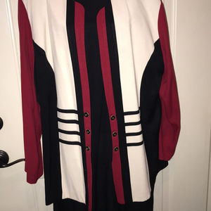 Size 22W Long Sleeve Jacket Dress